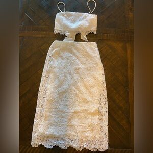 A&F Lace Two-Piece Set